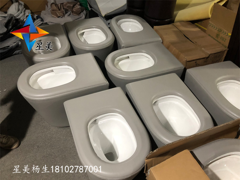 談話室安全防撞馬桶硅膠馬桶，是你想要的防撞軟包