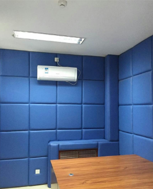 布藝吸音軟包，會議室防撞吸音軟包，電影院，體育館吸音材料