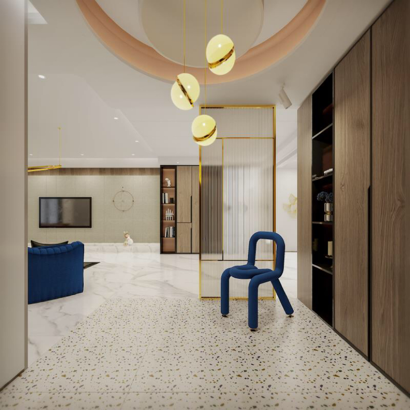 現(xiàn)代輕奢風(fēng)格家裝設(shè)計室內(nèi)裝修效果圖-玄關(guān) 現(xiàn)代輕奢風(fēng)格家裝設(shè)計室內(nèi)裝修效果圖-玄關(guān)