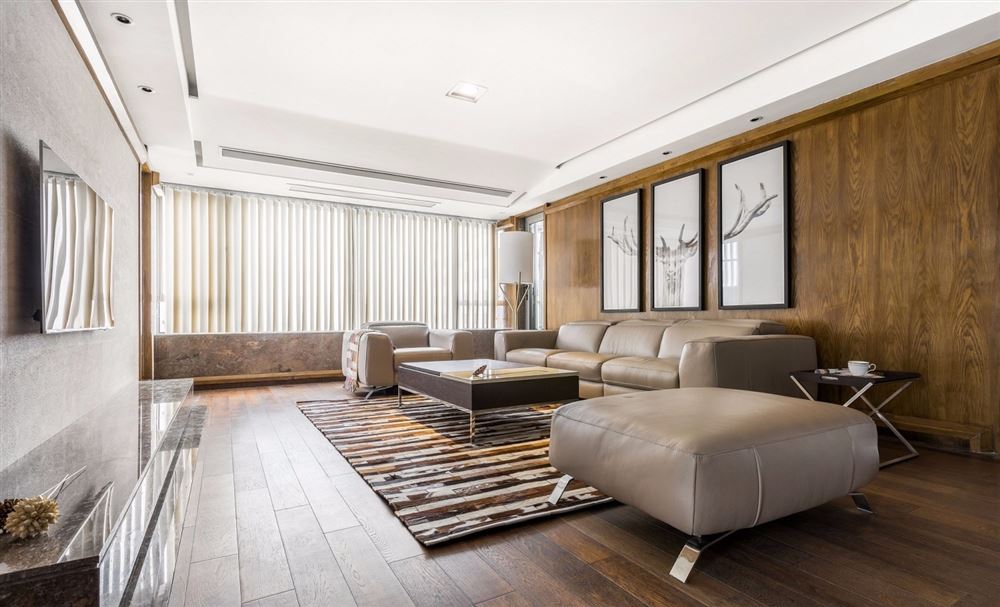 湛江市華盛城市花園北歐風(fēng)格四居室裝修案例