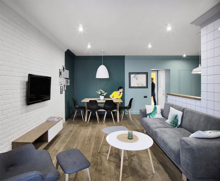 廣州市富力泉天下歐式風(fēng)格二居室裝修案例