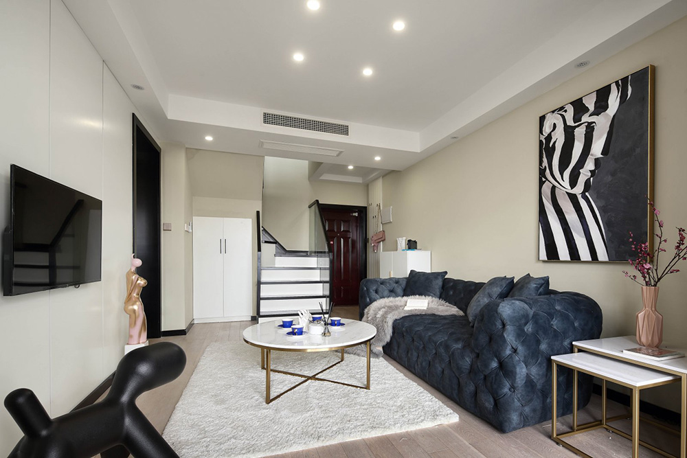 裝修公司后現(xiàn)代簡約風格室內裝修效果圖-客廳 裝修公司后現(xiàn)代簡約風格室內裝修效果圖-客廳