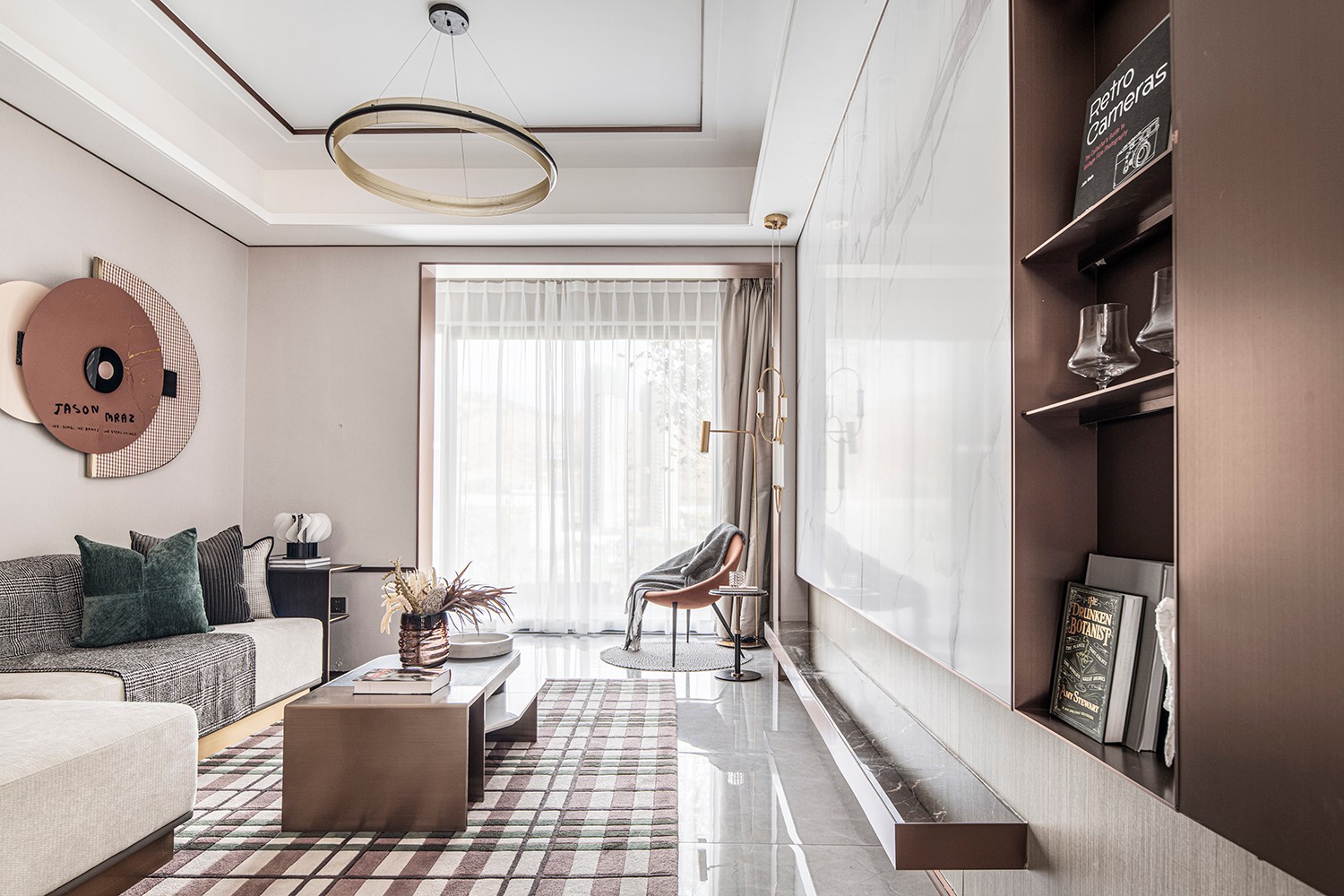 現(xiàn)代輕奢風格室內(nèi)設計家裝案例-客廳 現(xiàn)代輕奢風格室內(nèi)設計家裝案例-客廳