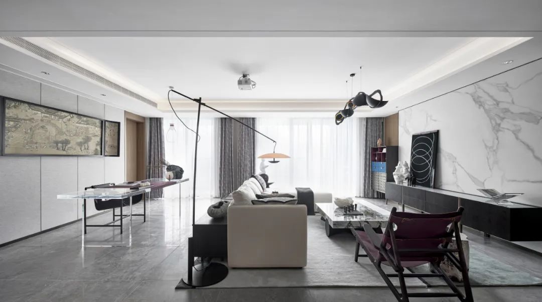 新中式風(fēng)格室內(nèi)設(shè)計(jì)家裝案例-客廳 新中式風(fēng)格室內(nèi)設(shè)計(jì)家裝案例-客廳