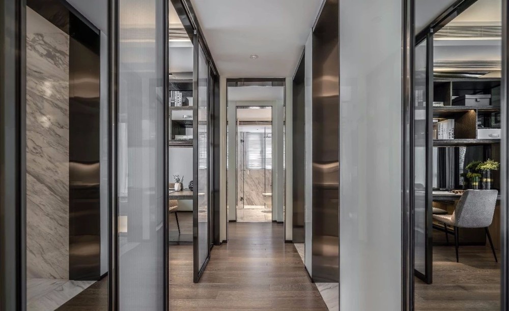 現(xiàn)代簡約風格室內設計家裝案例-走廊