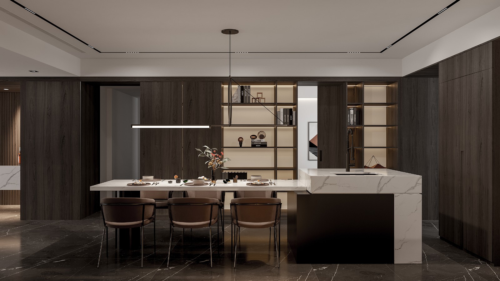 現(xiàn)代風(fēng)格室內(nèi)設(shè)計家裝案例-餐廳 現(xiàn)代風(fēng)格室內(nèi)設(shè)計家裝案例-餐廳