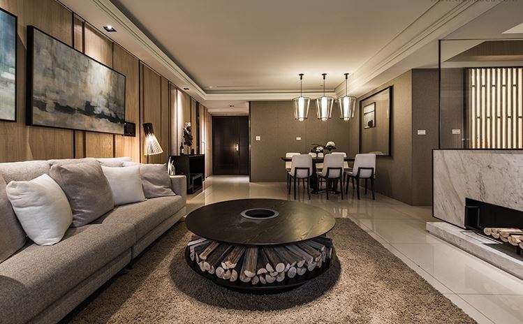 湛江市嘉興公寓現(xiàn)代風(fēng)格四居室裝修案例