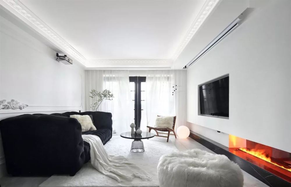 佛山市君御海城北歐風(fēng)格三居室裝修案例