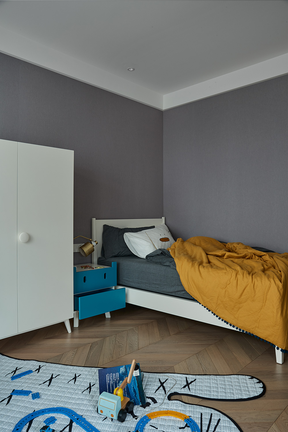 在起風的季節(jié)心理向往著柔軟的裝飾設計，平凡地過著舒心的生活-兒童房