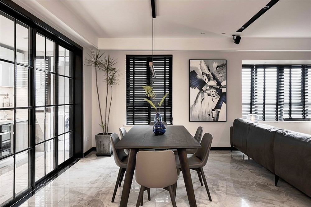 現(xiàn)代簡(jiǎn)約風(fēng)格室內(nèi)家裝案例效果圖-餐廳 現(xiàn)代簡(jiǎn)約風(fēng)格室內(nèi)家裝案例效果圖-餐廳