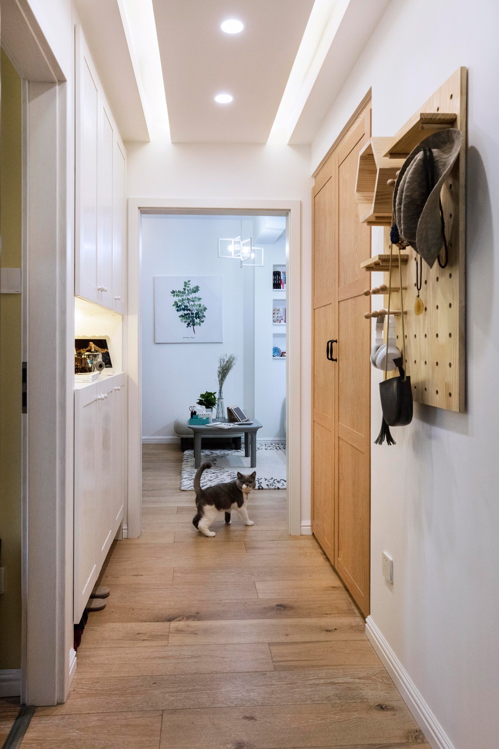 佛山裝修公司北歐風(fēng)格公寓裝修效果圖-玄關(guān) 佛山裝修公司北歐風(fēng)格公寓裝修效果圖-玄關(guān)