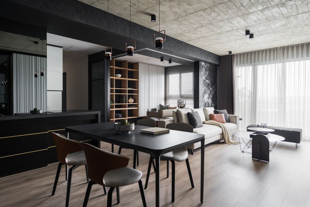 佛山市保利玥府現(xiàn)代簡約風(fēng)格四居室裝修案例