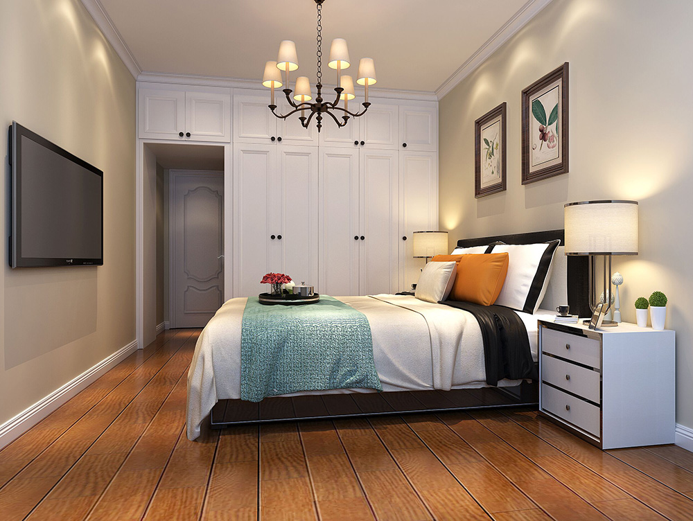 裝修公司簡歐風格室內裝修效果圖-次臥 裝修公司簡歐風格室內裝修效果圖-次臥