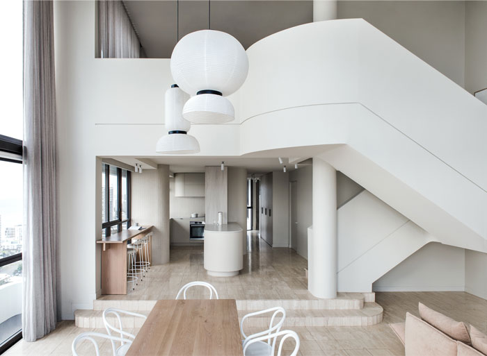 裝修案例北歐風格復式裝修效果圖-客廳 裝修案例北歐風格復式裝修效果圖-客廳