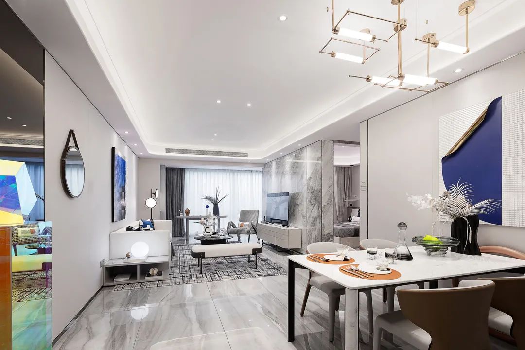 現(xiàn)代簡約風(fēng)格室內(nèi)設(shè)計家裝案例-餐廳 現(xiàn)代簡約風(fēng)格室內(nèi)設(shè)計家裝案例-餐廳