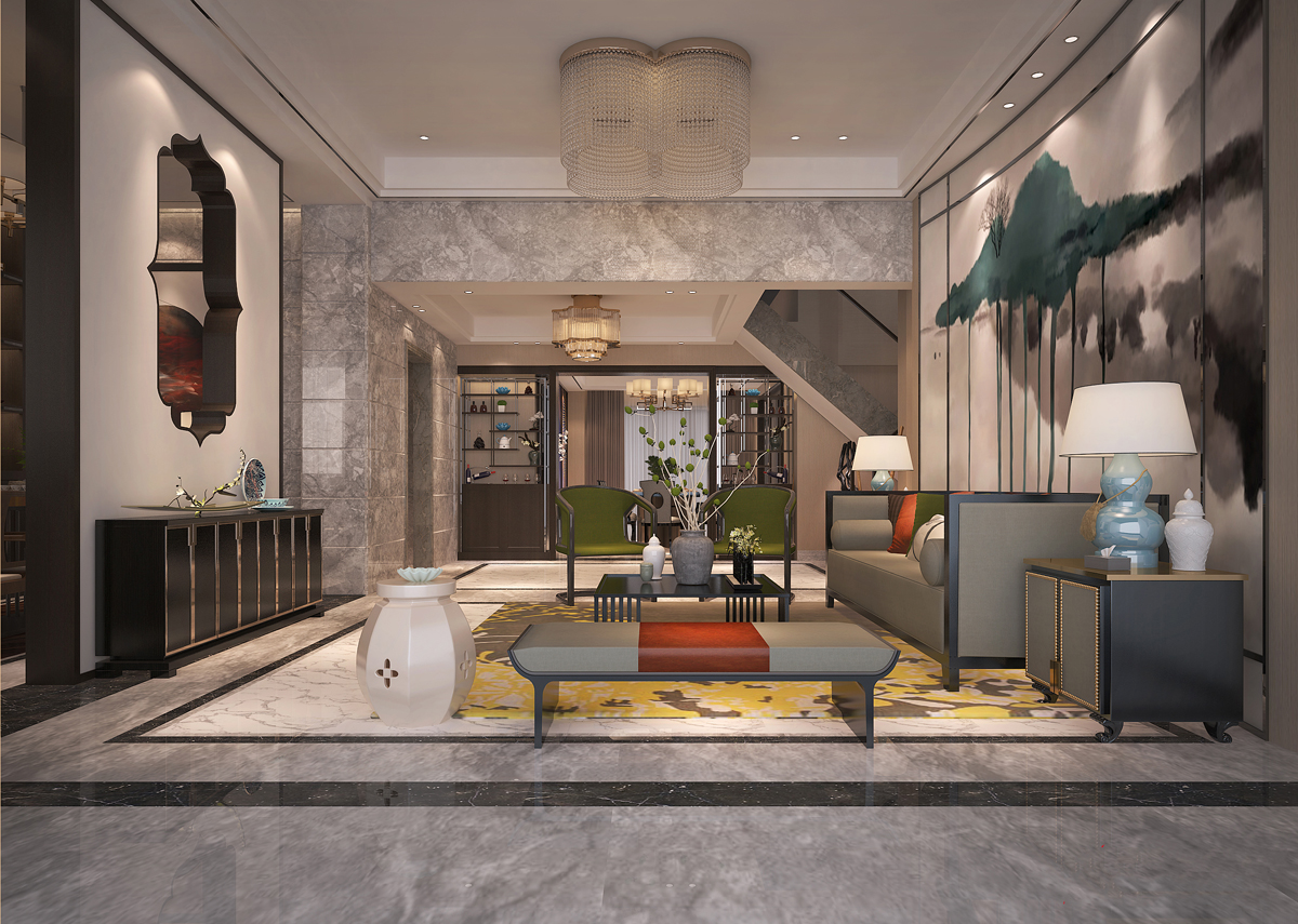 現(xiàn)代前衛(wèi)風(fēng)格室內(nèi)裝修效果圖-國際花園城芙蓉苑三居156平米-客廳 現(xiàn)代前衛(wèi)風(fēng)格室內(nèi)裝修效果圖-國際花園城芙蓉苑三居156平米-客廳