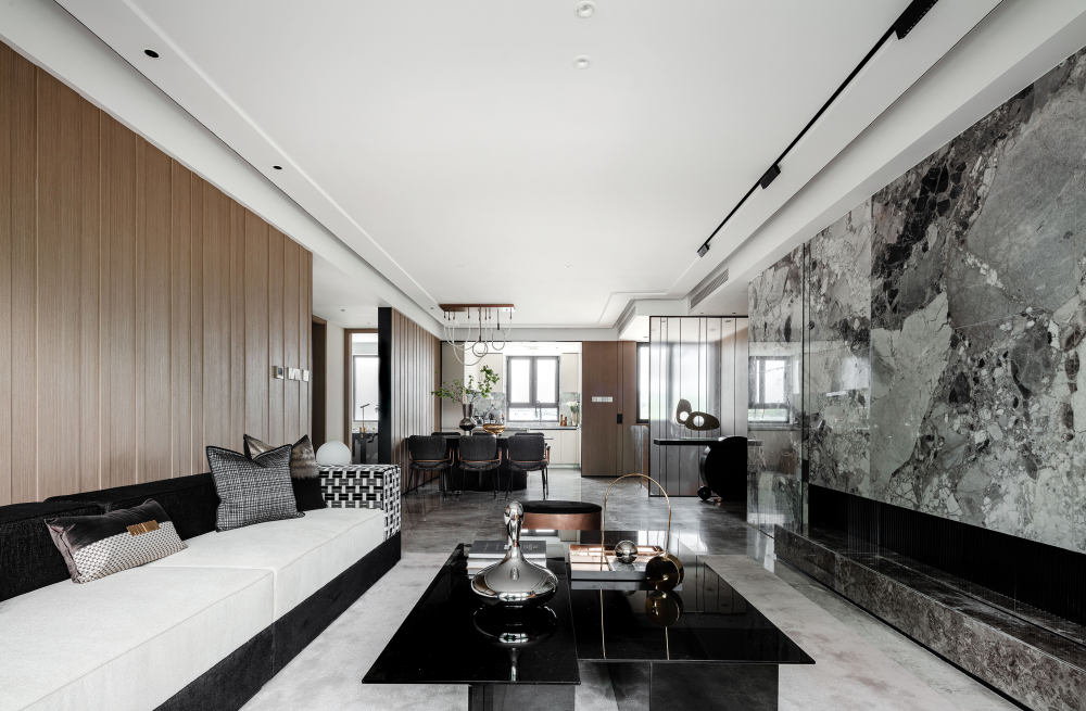 現(xiàn)代簡約風格室內(nèi)設計家裝案例-客餐廳 現(xiàn)代簡約風格室內(nèi)設計家裝案例-客餐廳