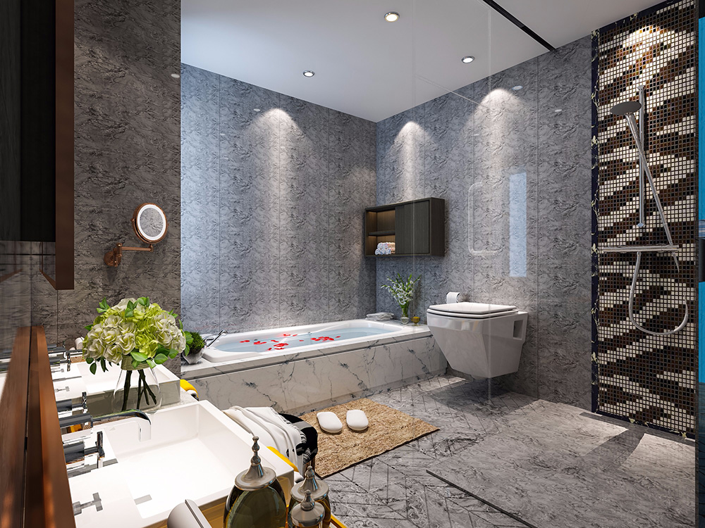 東方神韻新中式別墅裝修效果圖-順德碧桂園豪園別墅310平米-別墅衛(wèi)生間 東方神韻新中式別墅裝修效果圖-順德碧桂園豪園別墅310平米-別墅衛(wèi)生間