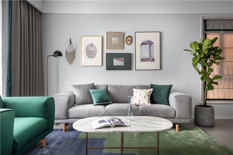 裝修案例北歐風格室內(nèi)裝修效果圖-客廳 裝修案例北歐風格室內(nèi)裝修效果圖-客廳