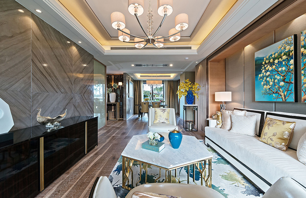 新中式風(fēng)格室內(nèi)裝修設(shè)計效果圖-恒大西江天悅平層195平米-室內(nèi)裝修設(shè)計客廳 新中式風(fēng)格室內(nèi)裝修設(shè)計效果圖-恒大西江天悅平層195平米-室內(nèi)裝修設(shè)計客廳