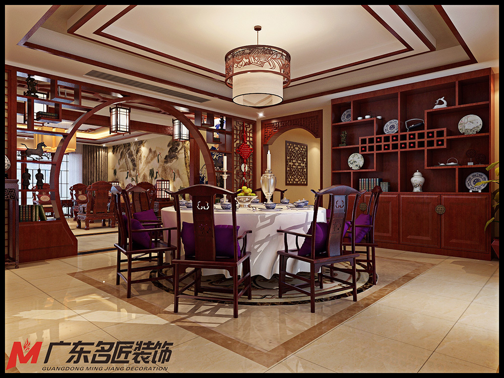 裝修公司新古典風(fēng)格室內(nèi)裝修效果圖-餐廳 裝修公司新古典風(fēng)格室內(nèi)裝修效果圖-餐廳