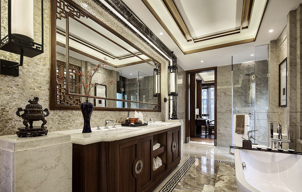 新古典風格別墅裝修設計效果圖-恒大山湖郡別墅450平米-別墅裝修設計衛(wèi)生間 新古典風格別墅裝修設計效果圖-恒大山湖郡別墅450平米-別墅裝修設計衛(wèi)生間