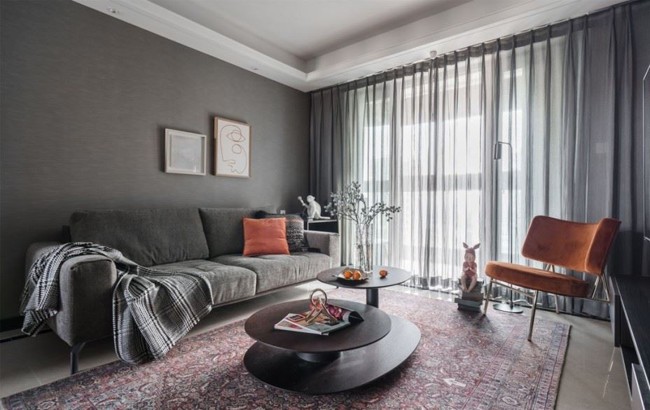 江門市東方豪苑現(xiàn)代簡約風格三居室裝修案例