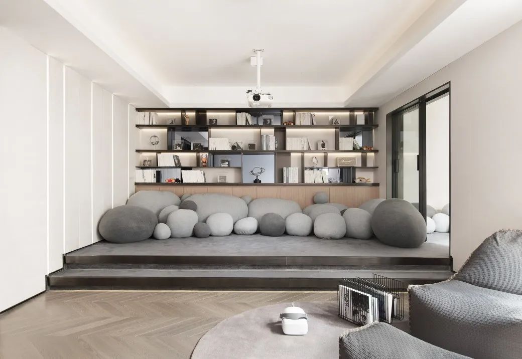 現(xiàn)代簡約風(fēng)格別墅室內(nèi)設(shè)計(jì)家裝案例-休閑廳 現(xiàn)代簡約風(fēng)格別墅室內(nèi)設(shè)計(jì)家裝案例-休閑廳