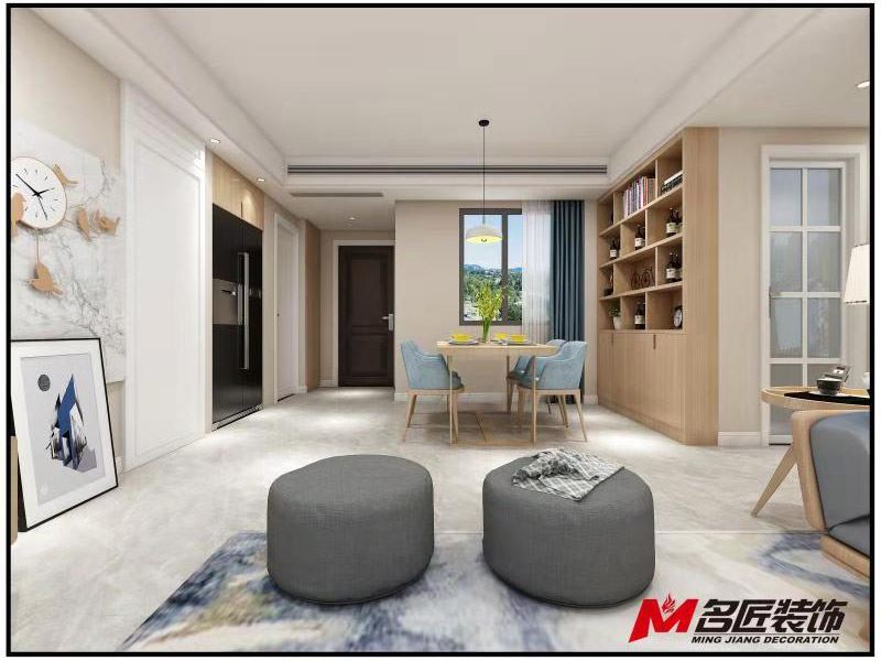 湖州市新黃浦&middot;花園名都現代簡約風格三居室裝修案例