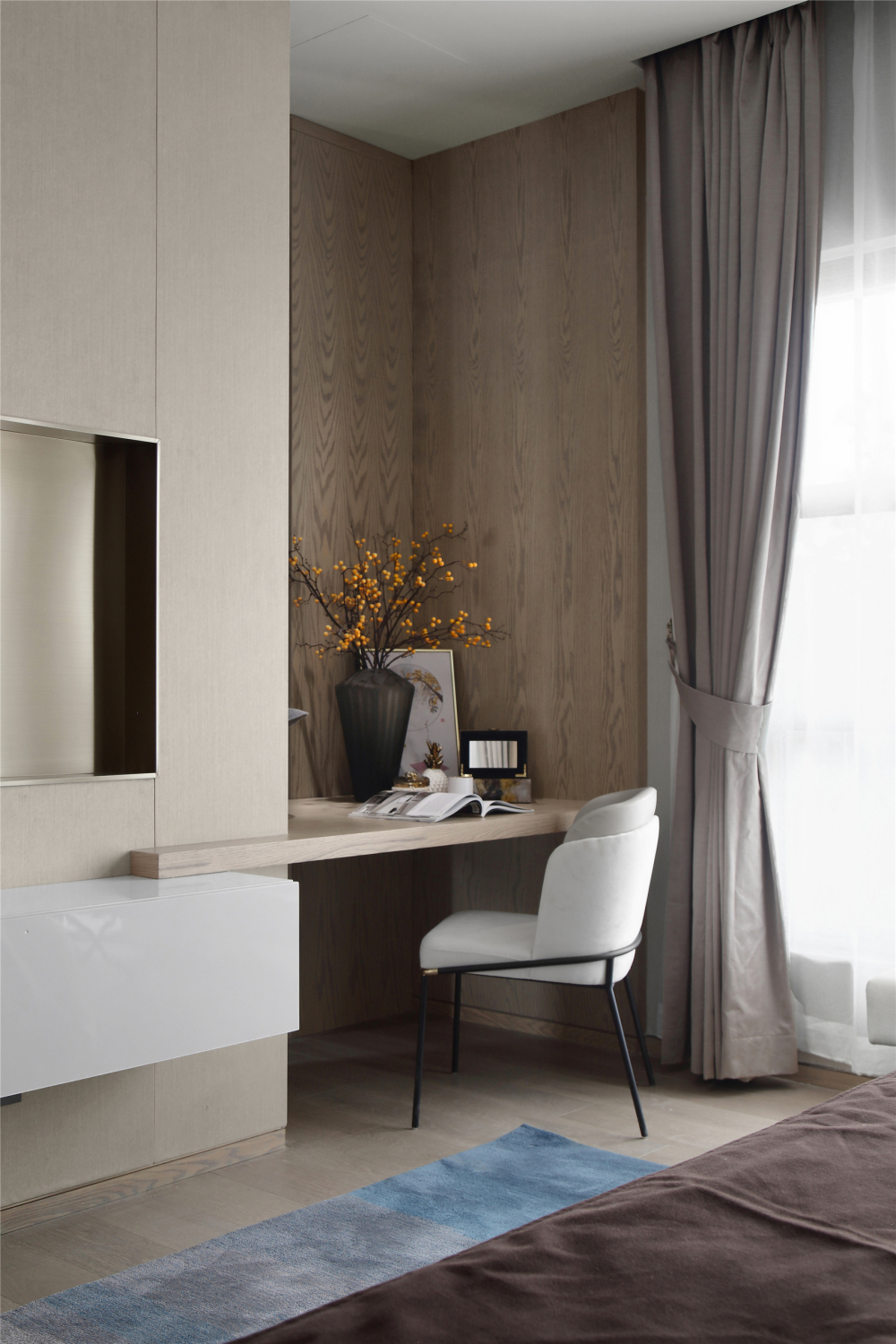 現(xiàn)代簡約風(fēng)格室內(nèi)家裝案例效果圖-臥室梳妝臺(tái) 現(xiàn)代簡約風(fēng)格室內(nèi)家裝案例效果圖-臥室梳妝臺(tái)