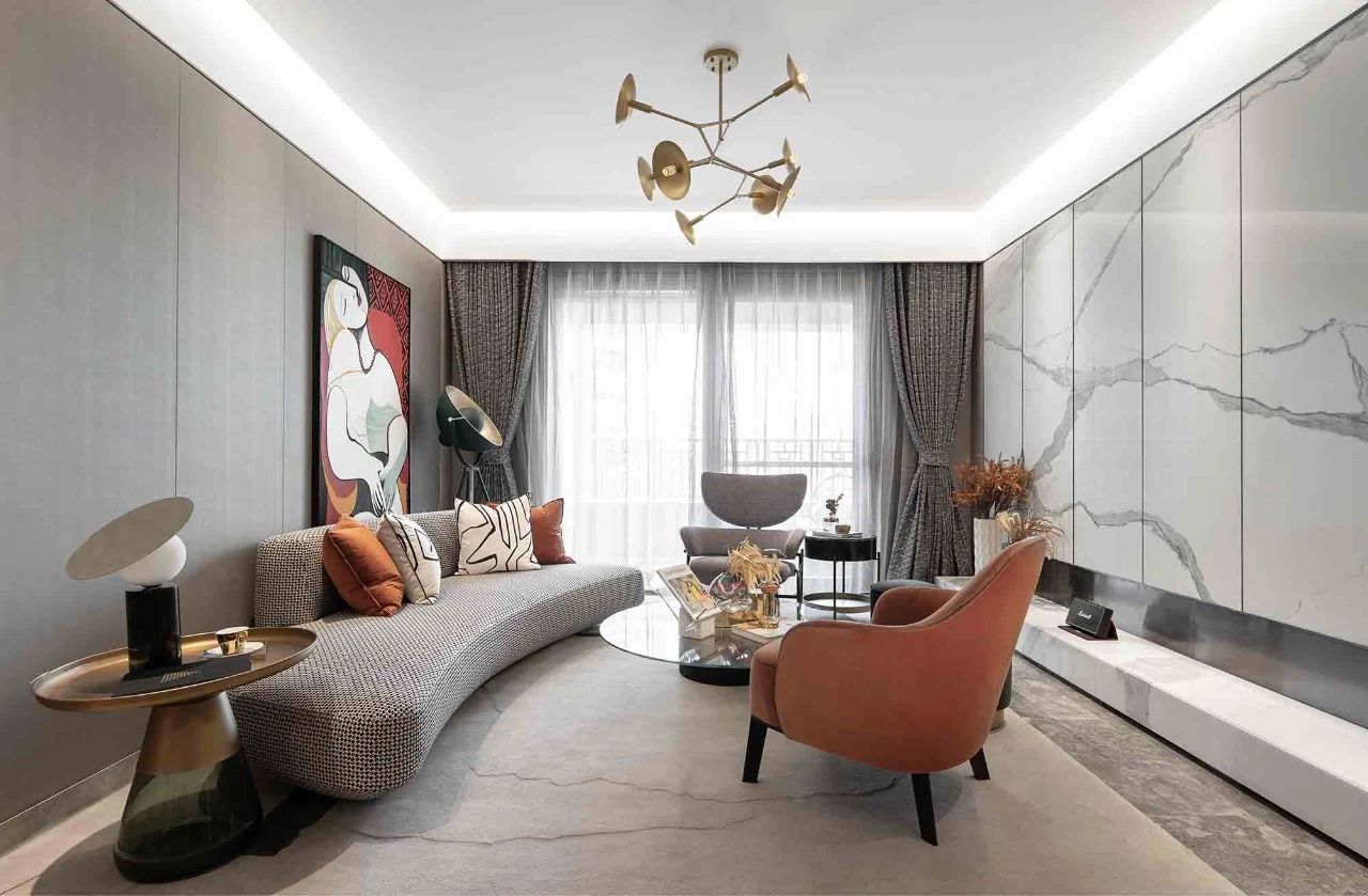 現(xiàn)代前衛(wèi)風(fēng)格室內(nèi)設(shè)計家裝案例-客廳 現(xiàn)代前衛(wèi)風(fēng)格室內(nèi)設(shè)計家裝案例-客廳