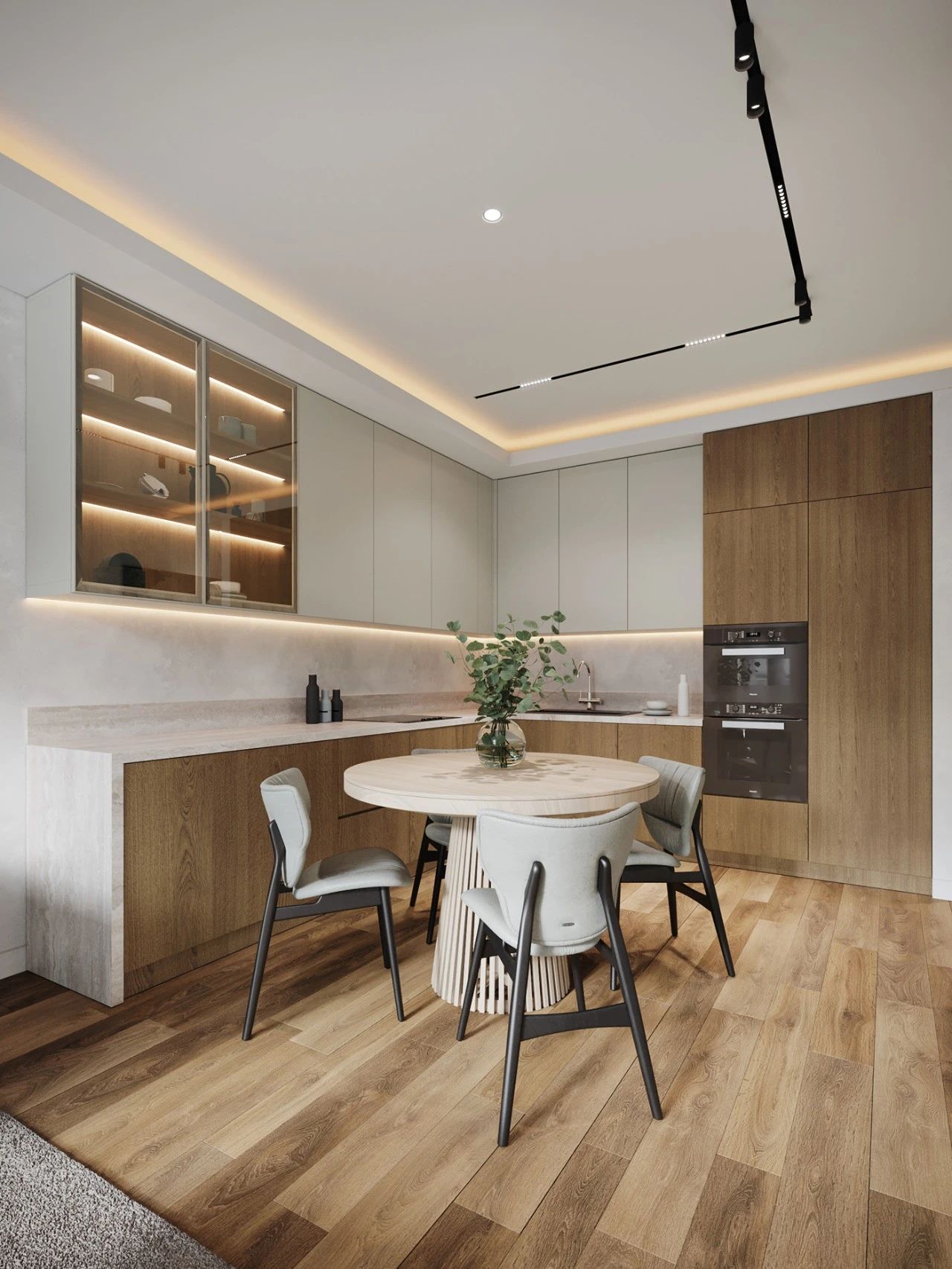 現(xiàn)代素雅風(fēng)格室內(nèi)設(shè)計(jì)家裝案例-餐廳 現(xiàn)代素雅風(fēng)格室內(nèi)設(shè)計(jì)家裝案例-餐廳