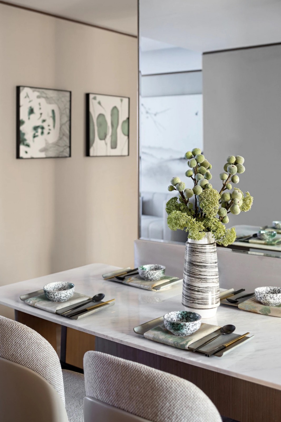 新中式風(fēng)格家裝設(shè)計(jì)室內(nèi)裝修效果圖-餐廳 新中式風(fēng)格家裝設(shè)計(jì)室內(nèi)裝修效果圖-餐廳