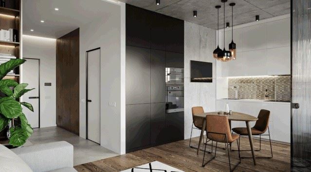 廣州市中?？党乾F(xiàn)代簡約風格公寓裝修案例