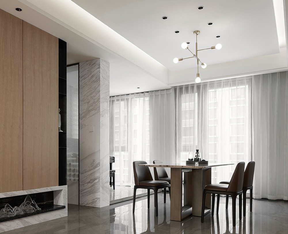 佛山裝修公司現(xiàn)代風格室內裝修效果圖-餐廳 佛山裝修公司現(xiàn)代風格室內裝修效果圖-餐廳