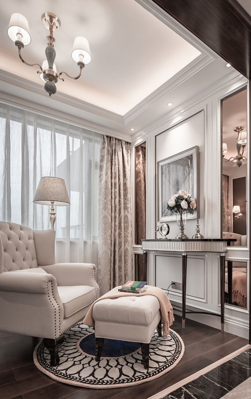 現(xiàn)代法式風(fēng)格室內(nèi)設(shè)計(jì)家裝案例-陽(yáng)臺(tái) 現(xiàn)代法式風(fēng)格室內(nèi)設(shè)計(jì)家裝案例-陽(yáng)臺(tái)