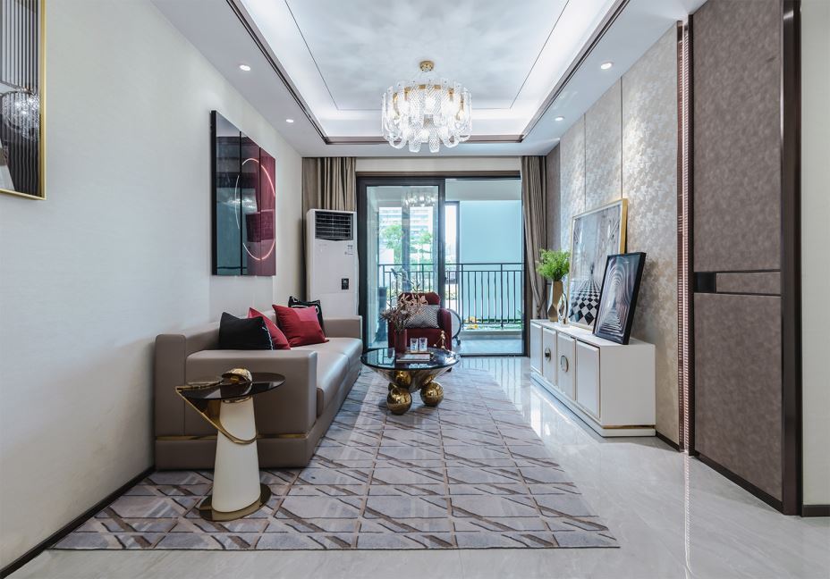 江門市時(shí)代春樹里輕奢風(fēng)格三居室裝修案例