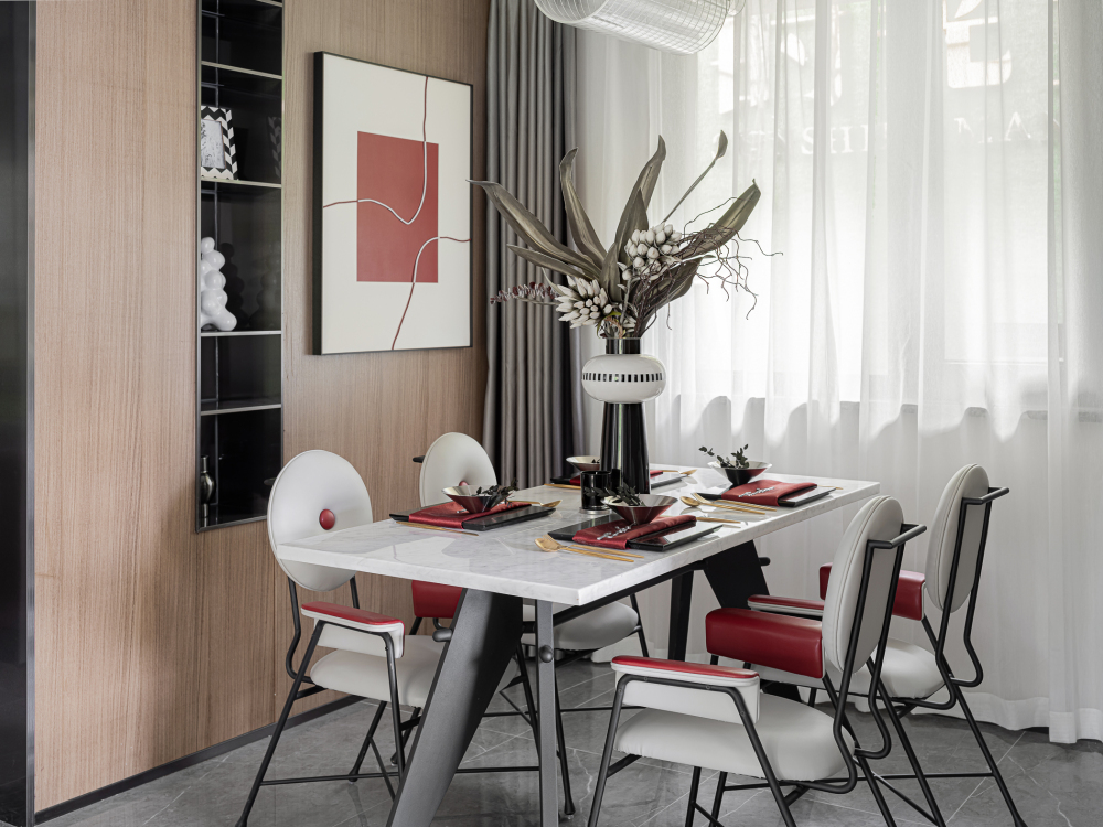 現(xiàn)代前衛(wèi)風(fēng)格室內(nèi)設(shè)計(jì)家裝案例-餐廳 現(xiàn)代前衛(wèi)風(fēng)格室內(nèi)設(shè)計(jì)家裝案例-餐廳