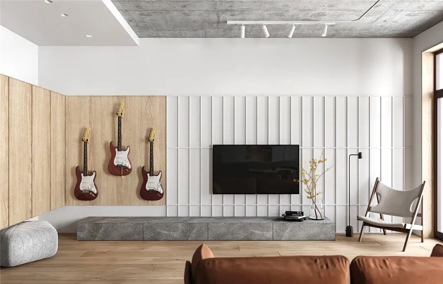 陽江市中集國際城現(xiàn)代簡約風(fēng)格二居室裝修案例