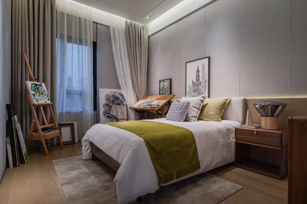 新中式風格別墅室內設計案例-男孩房 新中式風格別墅室內設計案例-男孩房