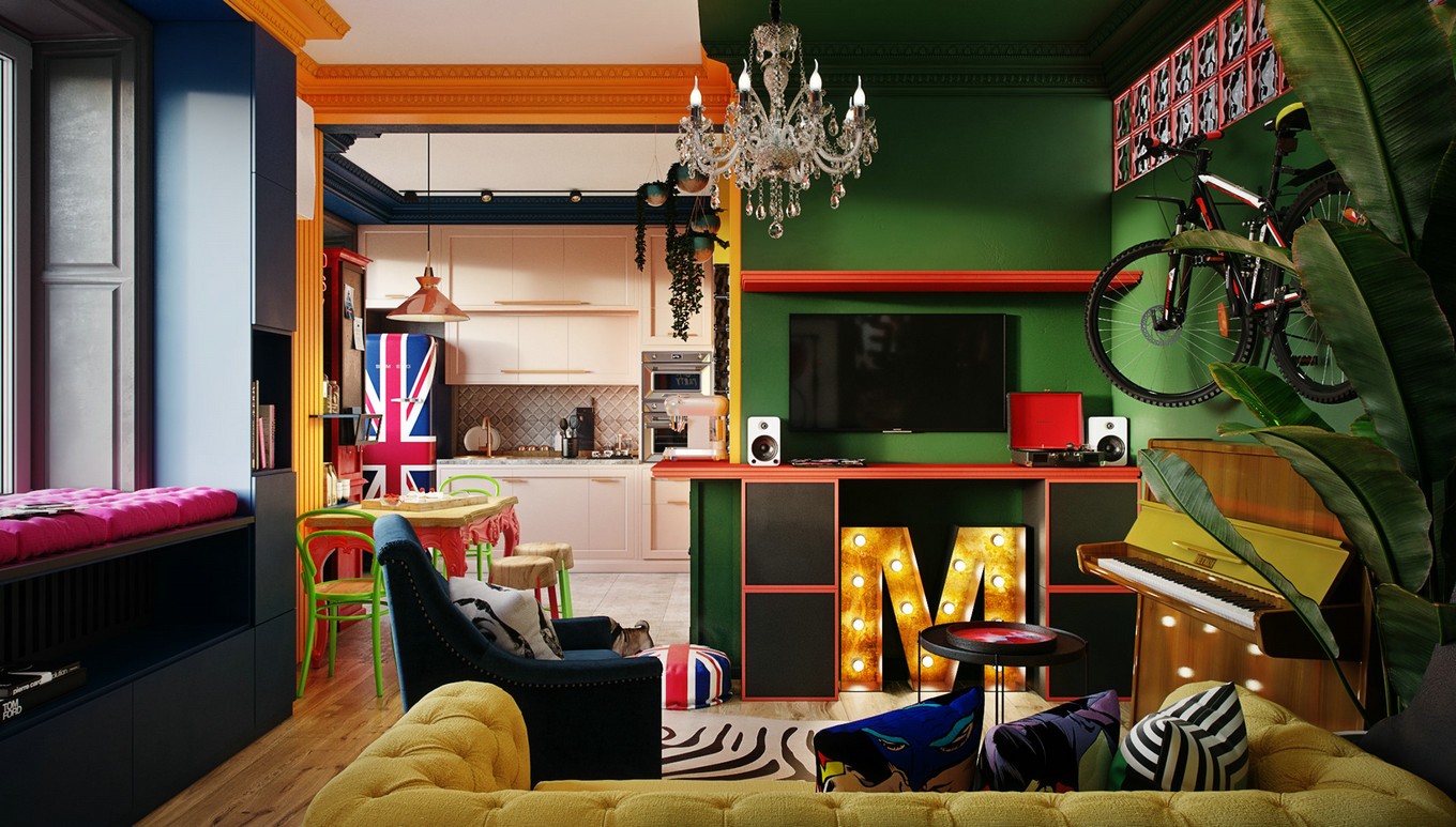 裝修案例混搭風(fēng)格室內(nèi)裝修效果圖-客廳 裝修案例混搭風(fēng)格室內(nèi)裝修效果圖-客廳