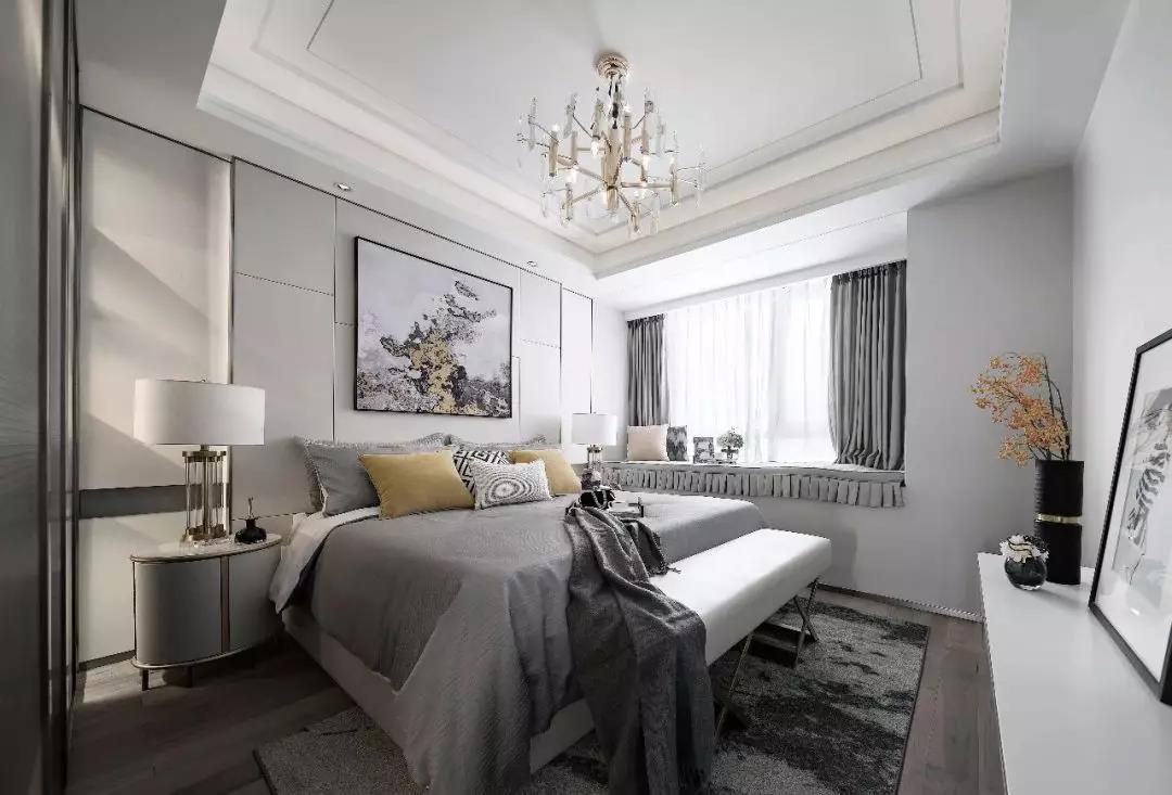 現(xiàn)代簡約風(fēng)格室內(nèi)設(shè)計家裝案例-臥室 現(xiàn)代簡約風(fēng)格室內(nèi)設(shè)計家裝案例-臥室