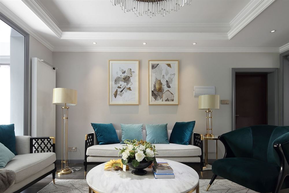 惠州市太東高地輕奢風(fēng)格三居室裝修案例