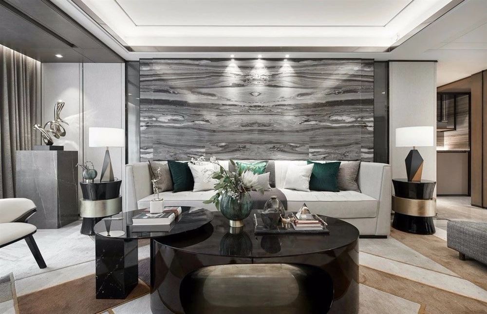 廣州市紫泉翠荔嘉園輕奢風(fēng)格四居室裝修案例