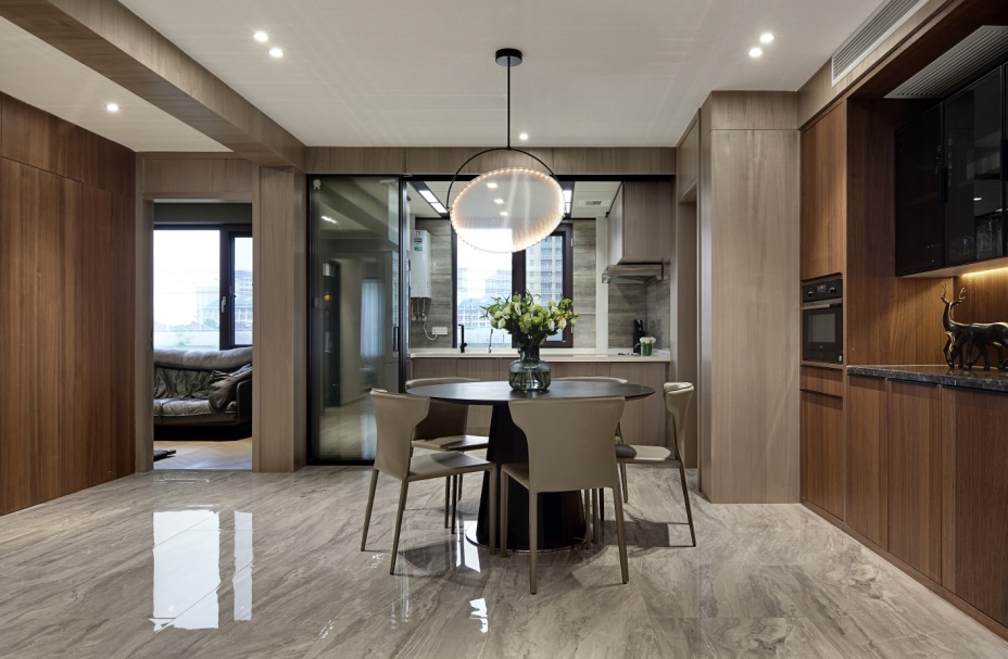 現(xiàn)代簡(jiǎn)約風(fēng)格室內(nèi)家裝案例效果圖-餐廳 現(xiàn)代簡(jiǎn)約風(fēng)格室內(nèi)家裝案例效果圖-餐廳