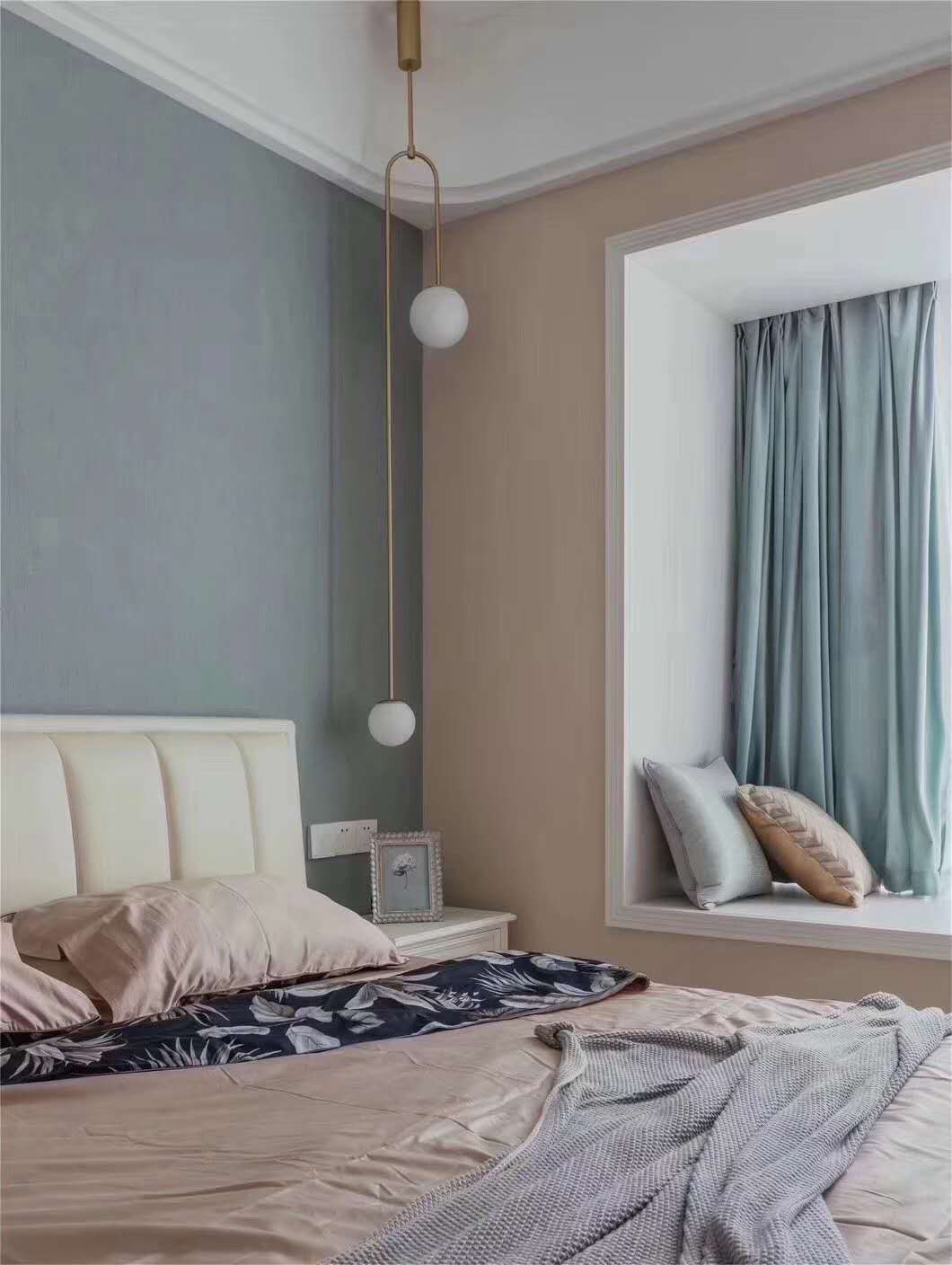 星海岸三居126平米現(xiàn)代簡約風格裝修案例-主臥 星海岸三居126平米現(xiàn)代簡約風格裝修案例-主臥