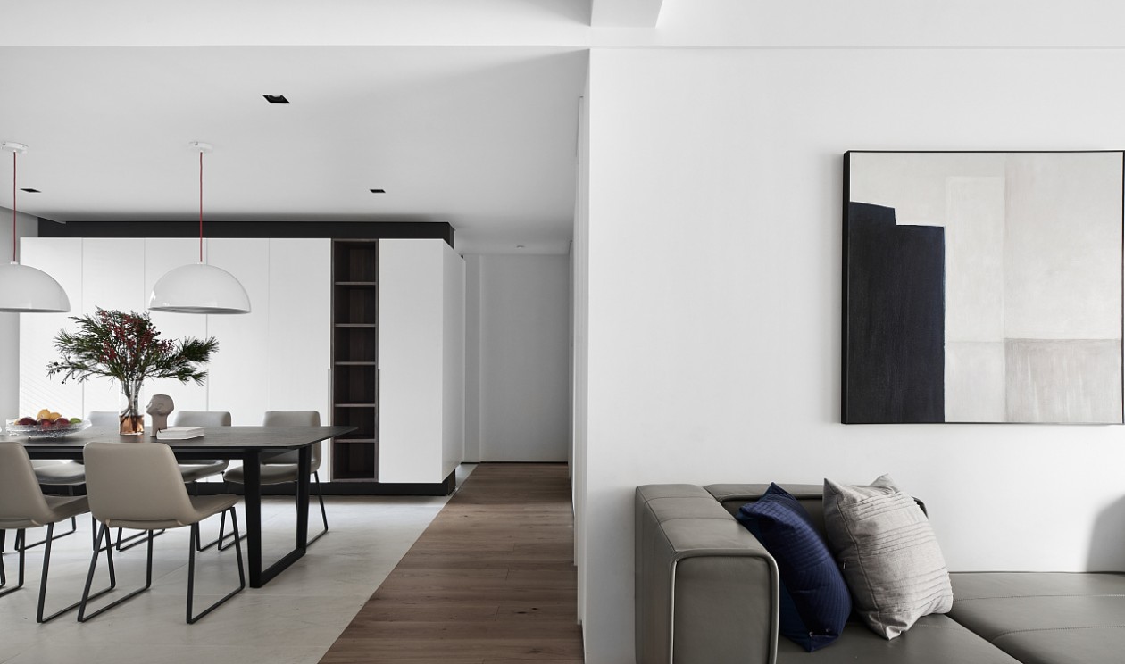 裝修案例現(xiàn)代簡約風(fēng)格室內(nèi)裝修效果圖-客餐廳過道 裝修案例現(xiàn)代簡約風(fēng)格室內(nèi)裝修效果圖-客餐廳過道