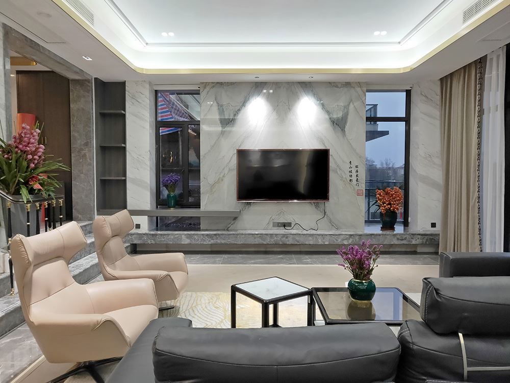 湖州市五峰山楓林山居輕奢風(fēng)格別墅裝修案例