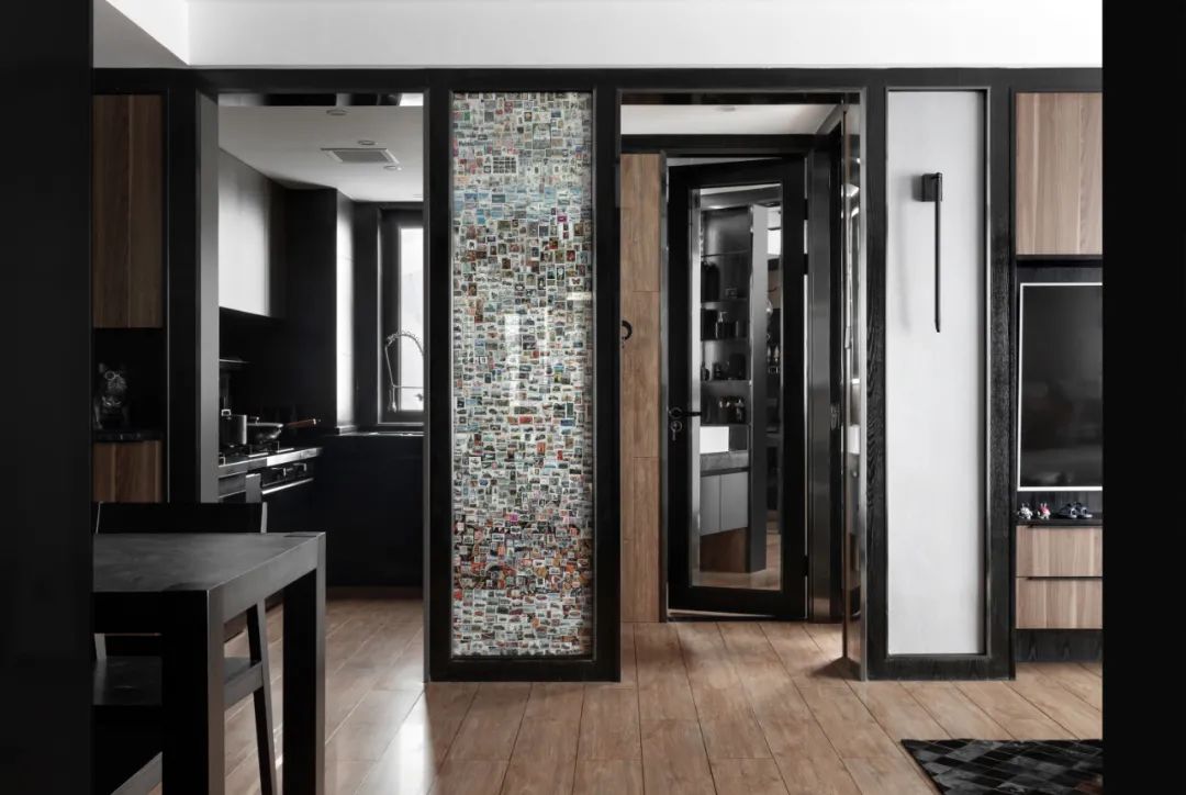 現(xiàn)代復(fù)古混搭風(fēng)格室內(nèi)設(shè)計家裝案例-走道 現(xiàn)代復(fù)古混搭風(fēng)格室內(nèi)設(shè)計家裝案例-走道