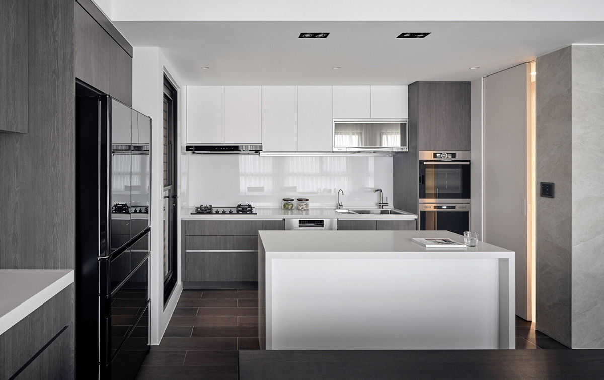 現(xiàn)代簡(jiǎn)約風(fēng)格家裝設(shè)計(jì)室內(nèi)裝修效果圖-廚房 現(xiàn)代簡(jiǎn)約風(fēng)格家裝設(shè)計(jì)室內(nèi)裝修效果圖-廚房